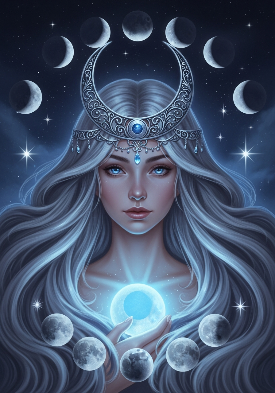 Tarosyn Luna astrology card