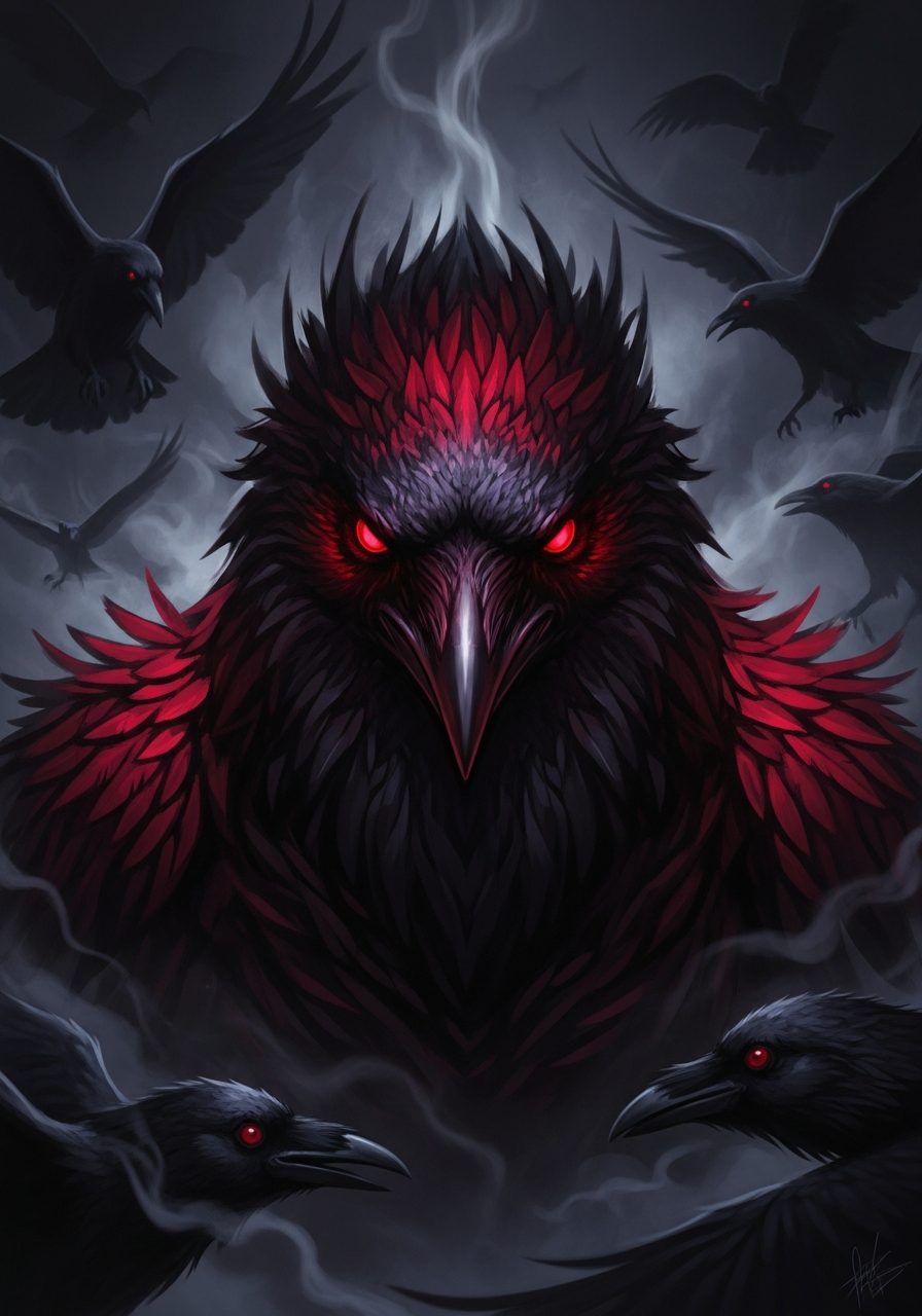 Tarosyn Raven mystic guide card