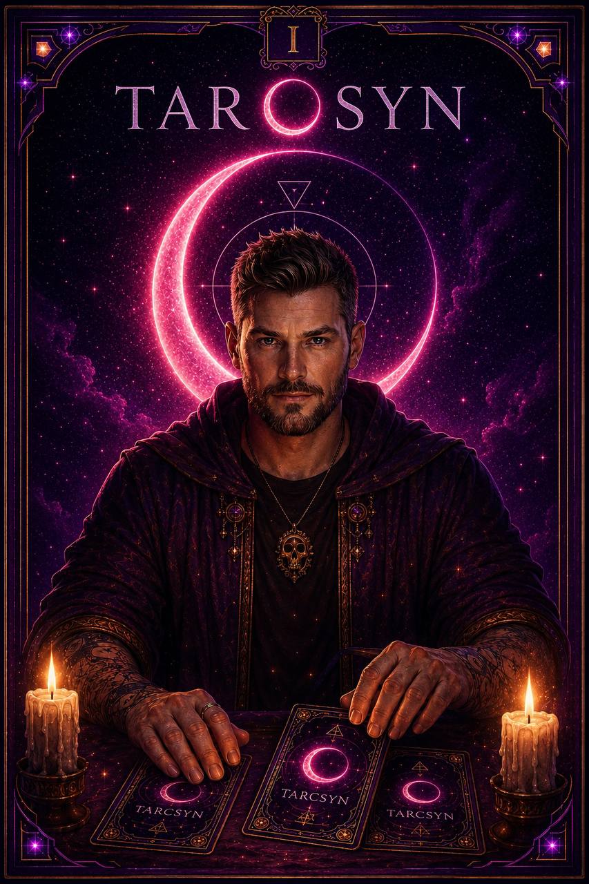 Your personalized Tarosyn Tarot Card — AI-generated mystical portrait